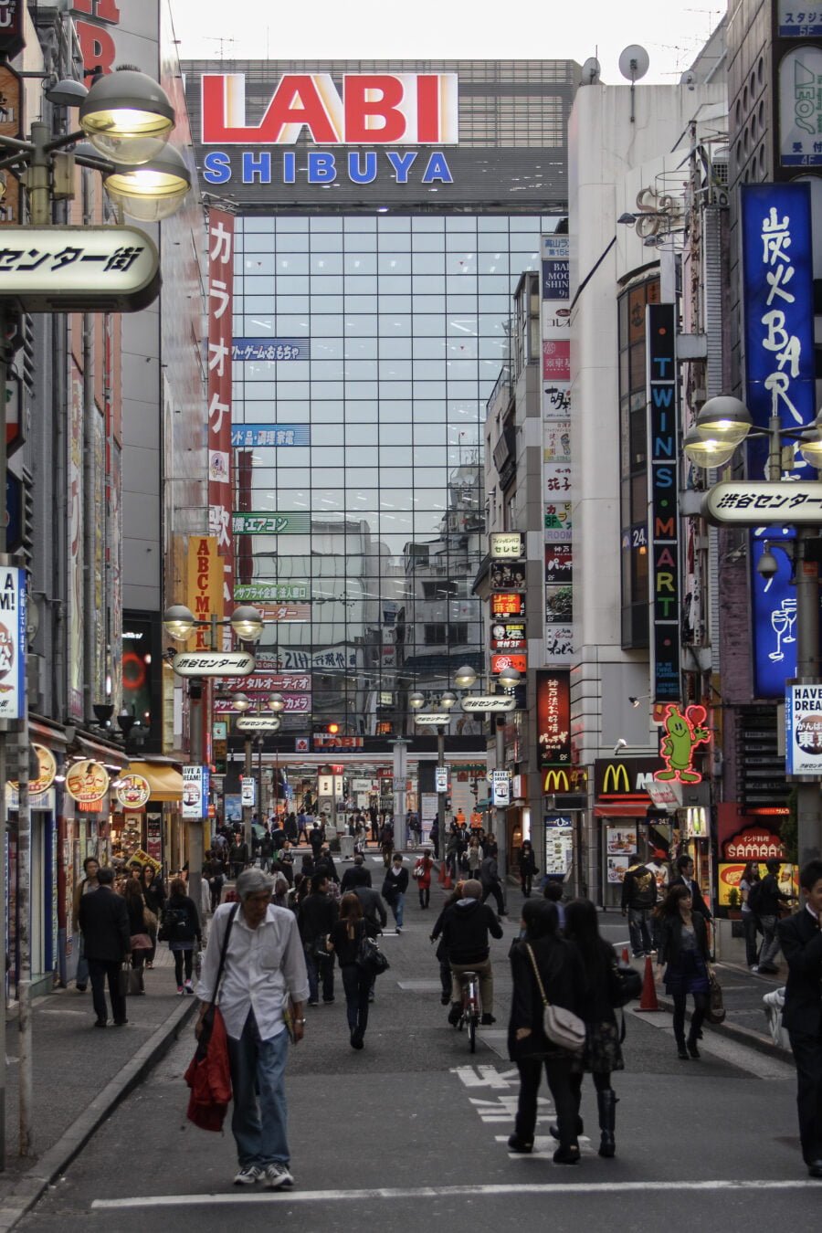 Labi Electronics Store In Tokyo Shibuya District