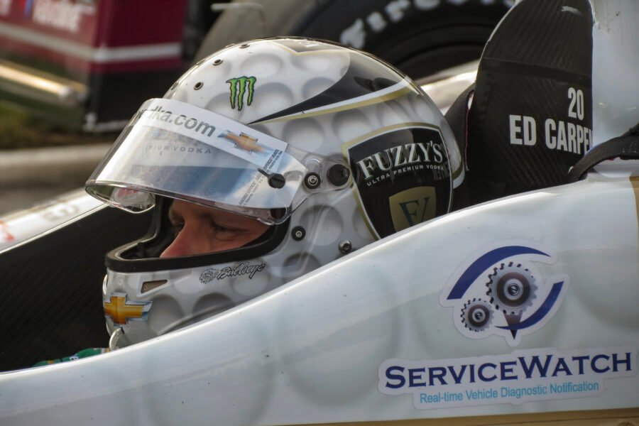 Ed Carpenter In Car Texas Motor Speedway 2013