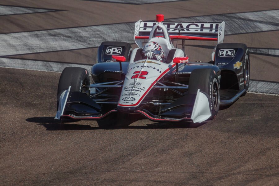 Josef Newgarden Through Turn 1 St Pete Grand Prix 2019