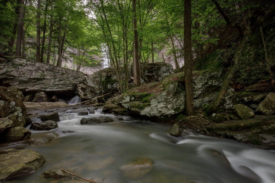 Fall Creek Below Ozone Falls