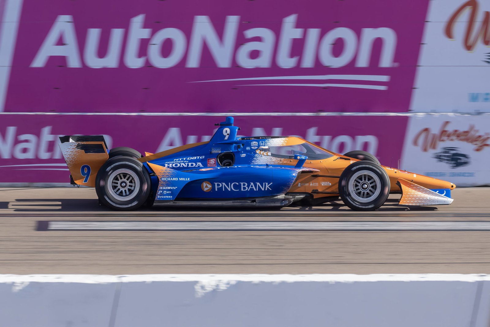 Scott Dixon Front Straight Firestone Gp St Pete