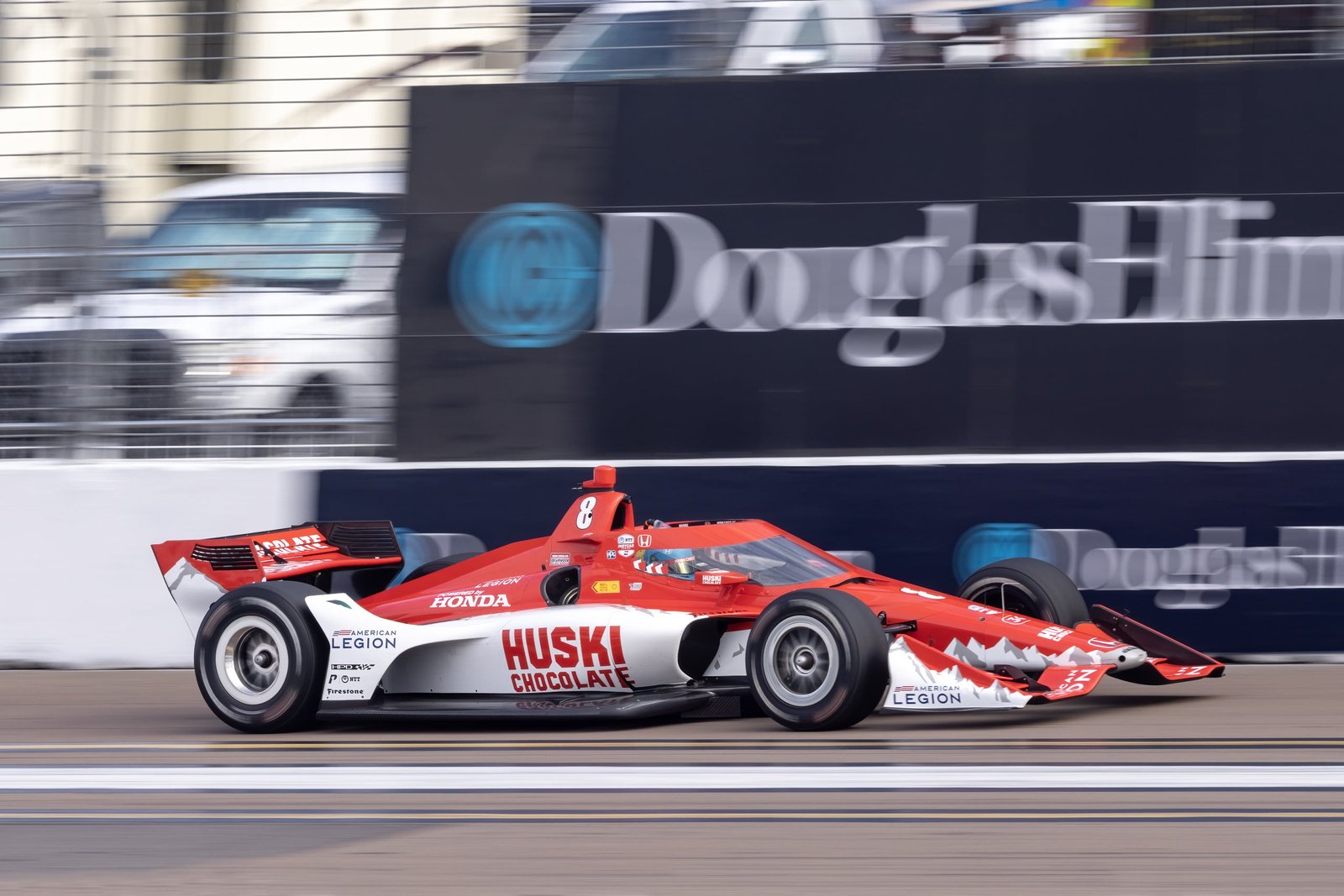 Marcus Ericsson On Front Straight St Pete Gp