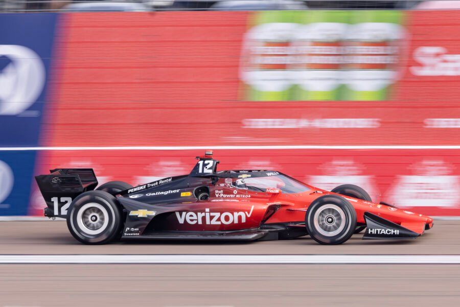 Will Power On Front Straight St Pete Grand Prix 2023