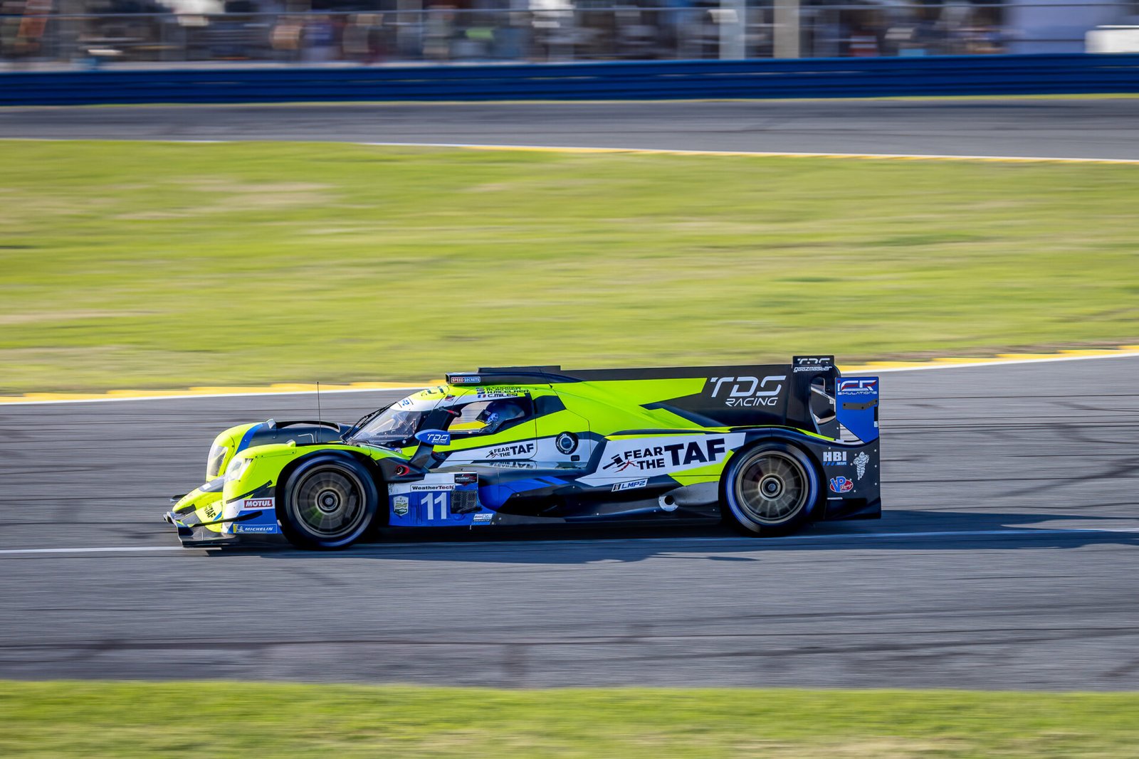 11 Tds Racing Oreca Exiting International Horseshoe At Daytona International Speedway 2024