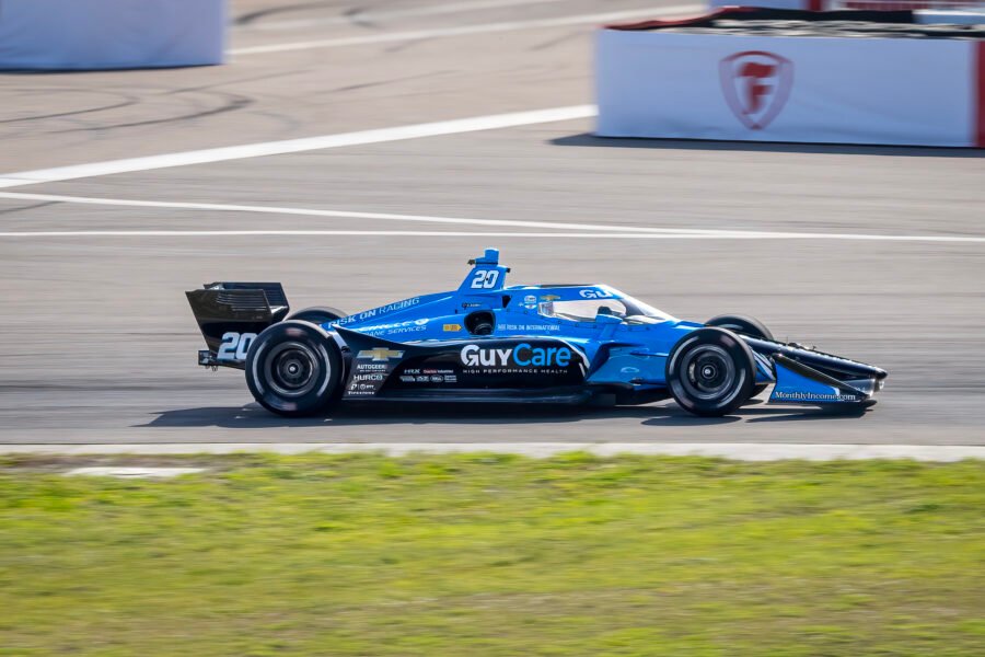 Christian Rasmussen In Turn 1 St Pete Grand Prix 2024