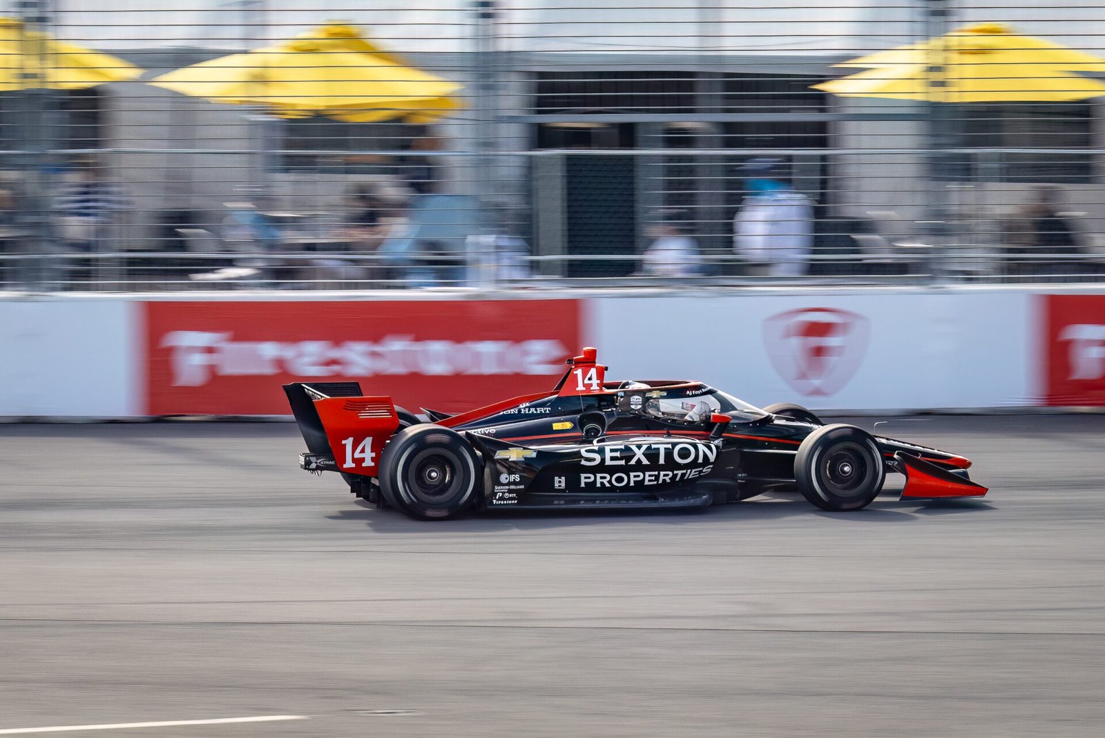 Santino Ferrucci In Turn 2 St Pete Grand Prix 2024