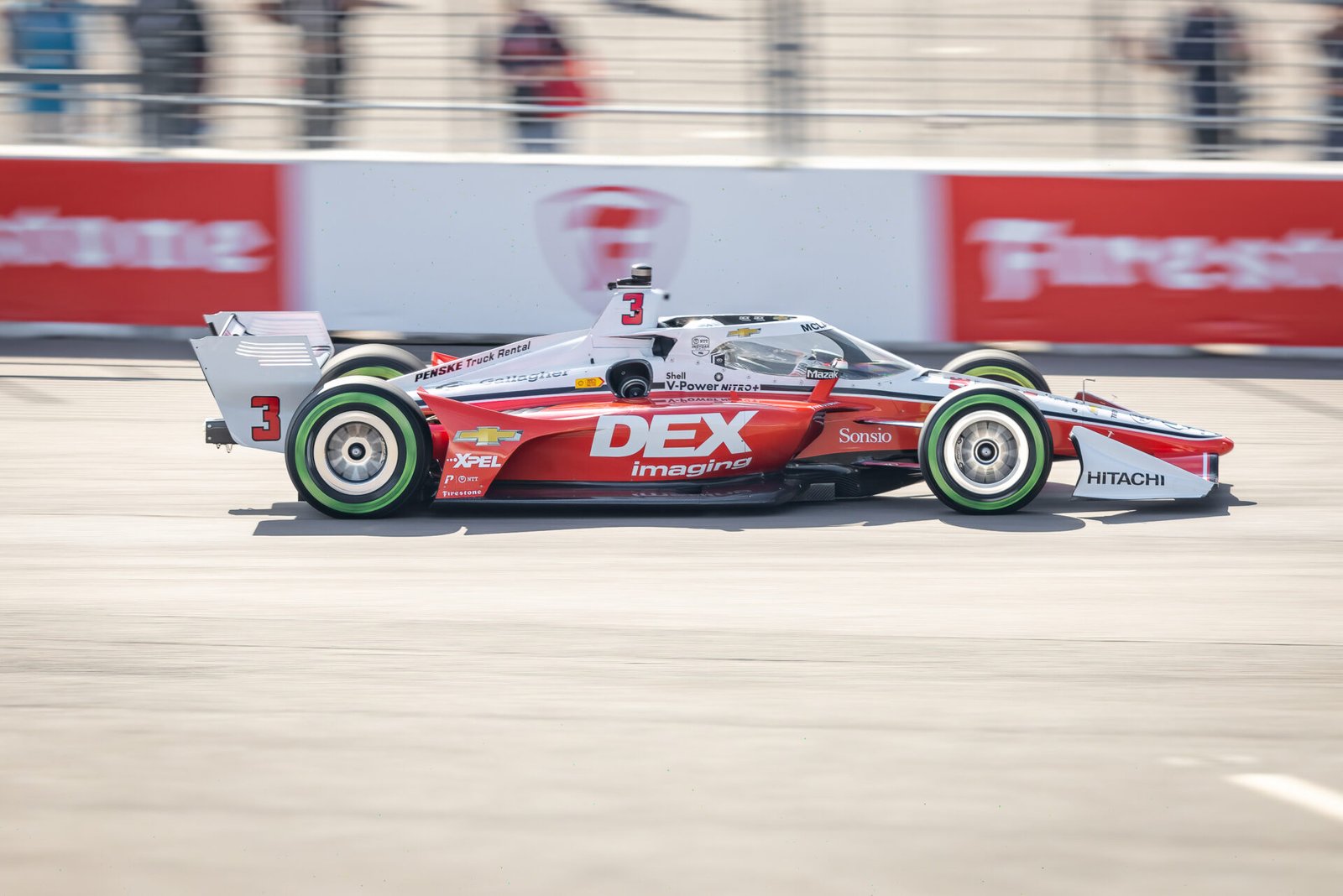 Scott Mclaughlin In Turn 1 St Pete Grand Prix 2024