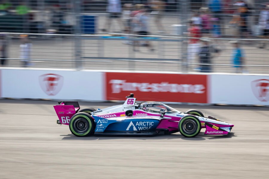 Tom Blomqvist In Turn 2 St Pete Grand Prix 2024