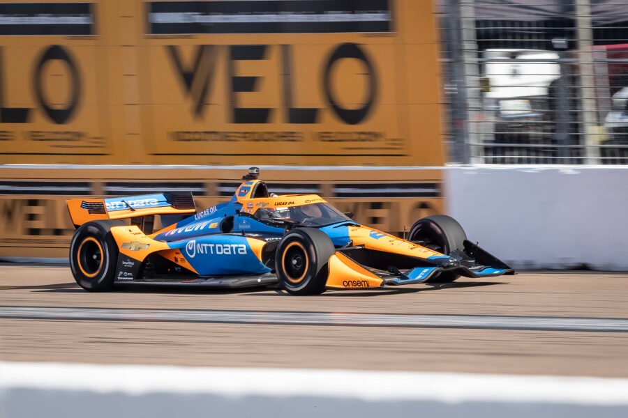 Callum Ilott On Main Straight St Pete Grand Prix 2024