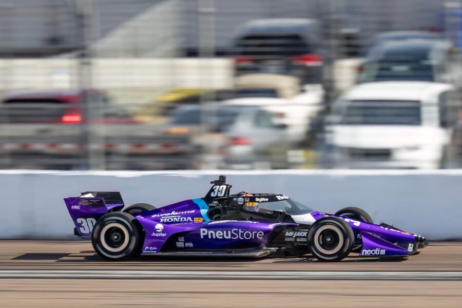 Pietro Fittipaldi On Main Straight St Pete Grand Prix 2024