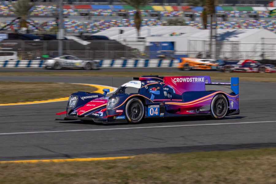 04 Crowdstrike Racing Oreca Exiting International Horseshoe At D