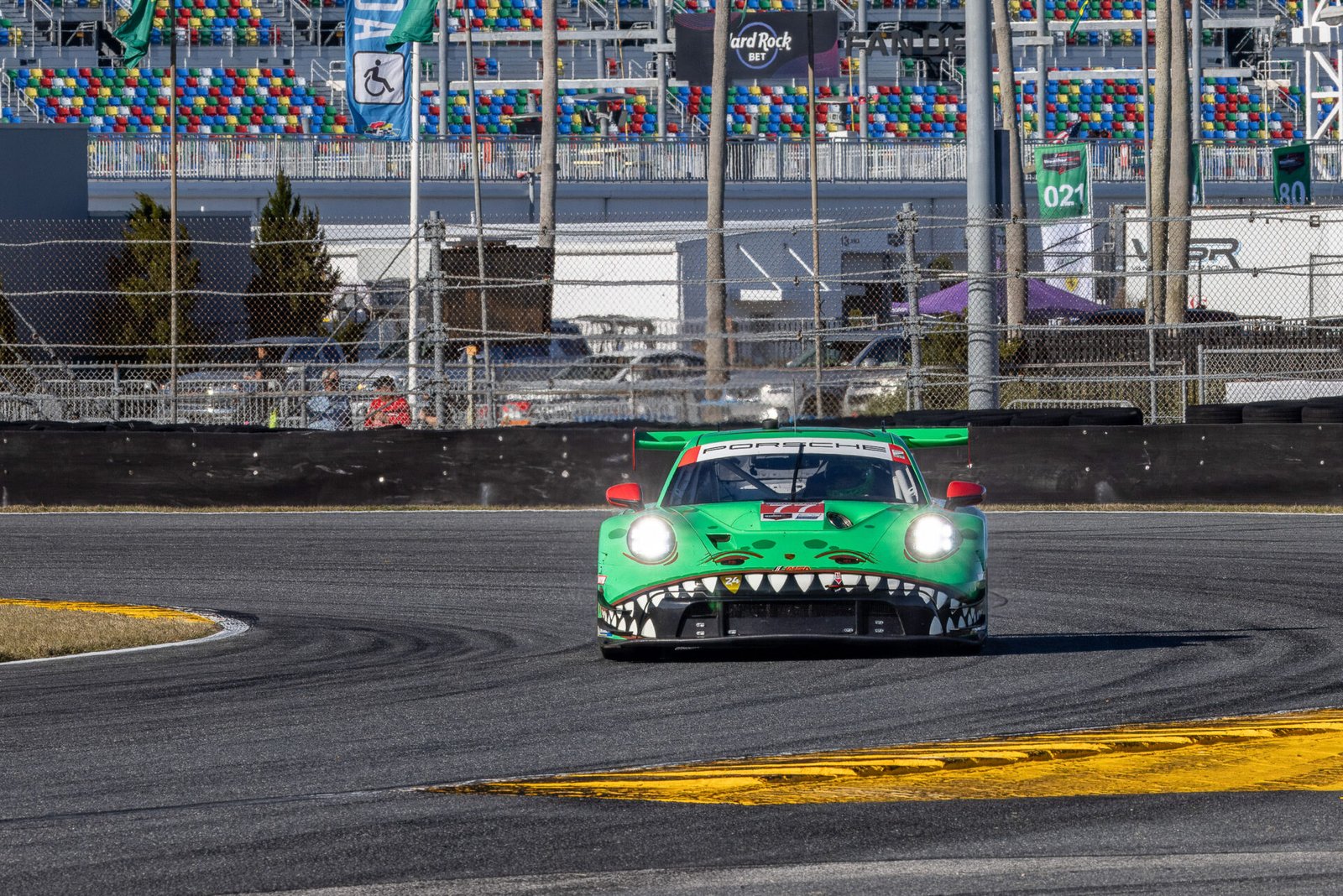 77 Ao Racing Porsche In International Horseshoe At Daytona International Speedway 2025