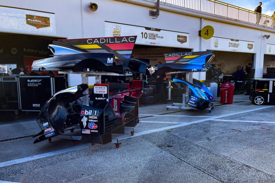 Cadillac Wayne Taylor Racing Garages At Daytona International Sp