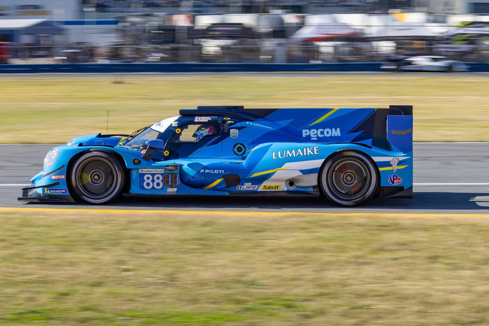 88 Af Corse Racing Oreca Heading Toward West Horseshoe Horseshoe At Daytona International Speedway 2025