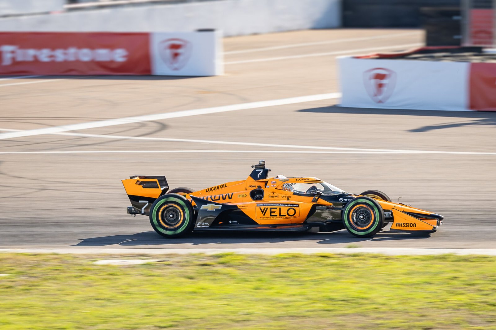 Christian Lundgaard In Turn 1 St Pete Grand Prix 2025
