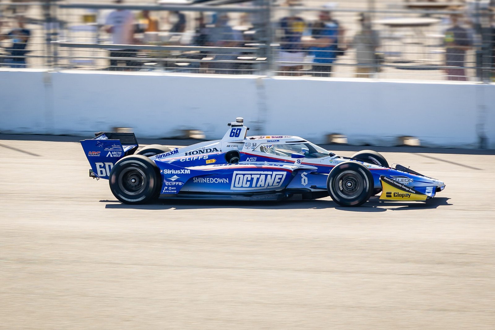 Felix Rosenqvist In Turn 1 St Pete Grand Prix 2025