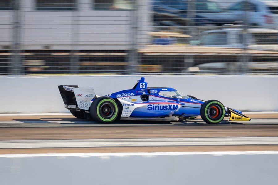 Marcus Armstrong On Main Straight St Pete Grand Prix 2025