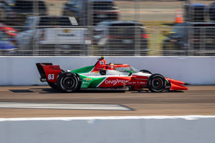 Robert Shwartzman On Main Straight St Pete Grand Prix 2025