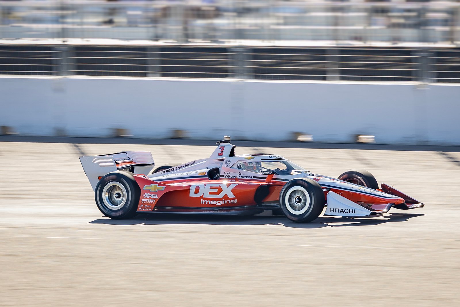 Scott Mclaughlin In Turn 1 St Pete Grand Prix 2025