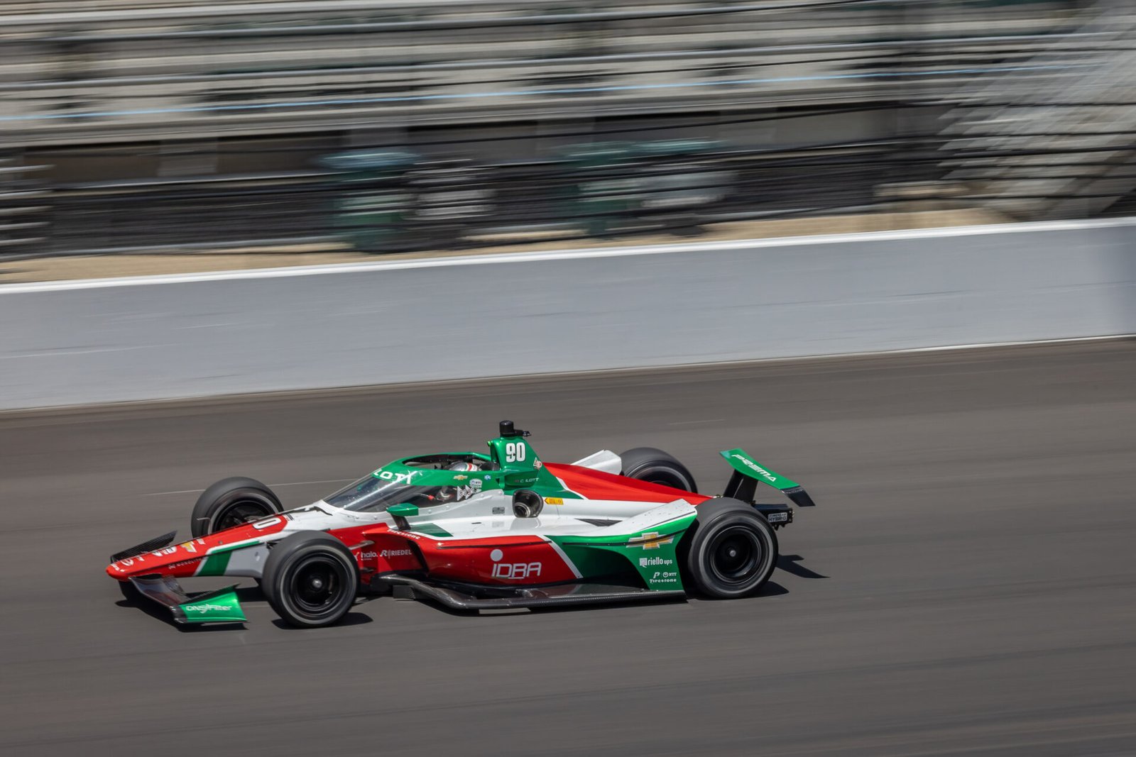 Callum Ilott On Main Straight Indianapolis