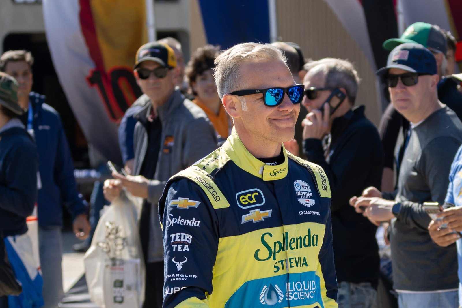 Ed Carpenter Walks To Pit Lane At Indianapolis 2025