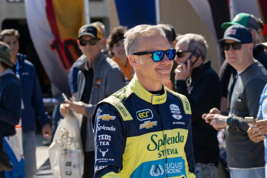 Ed Carpenter Walks To Pit Lane At Indianapolis 2025