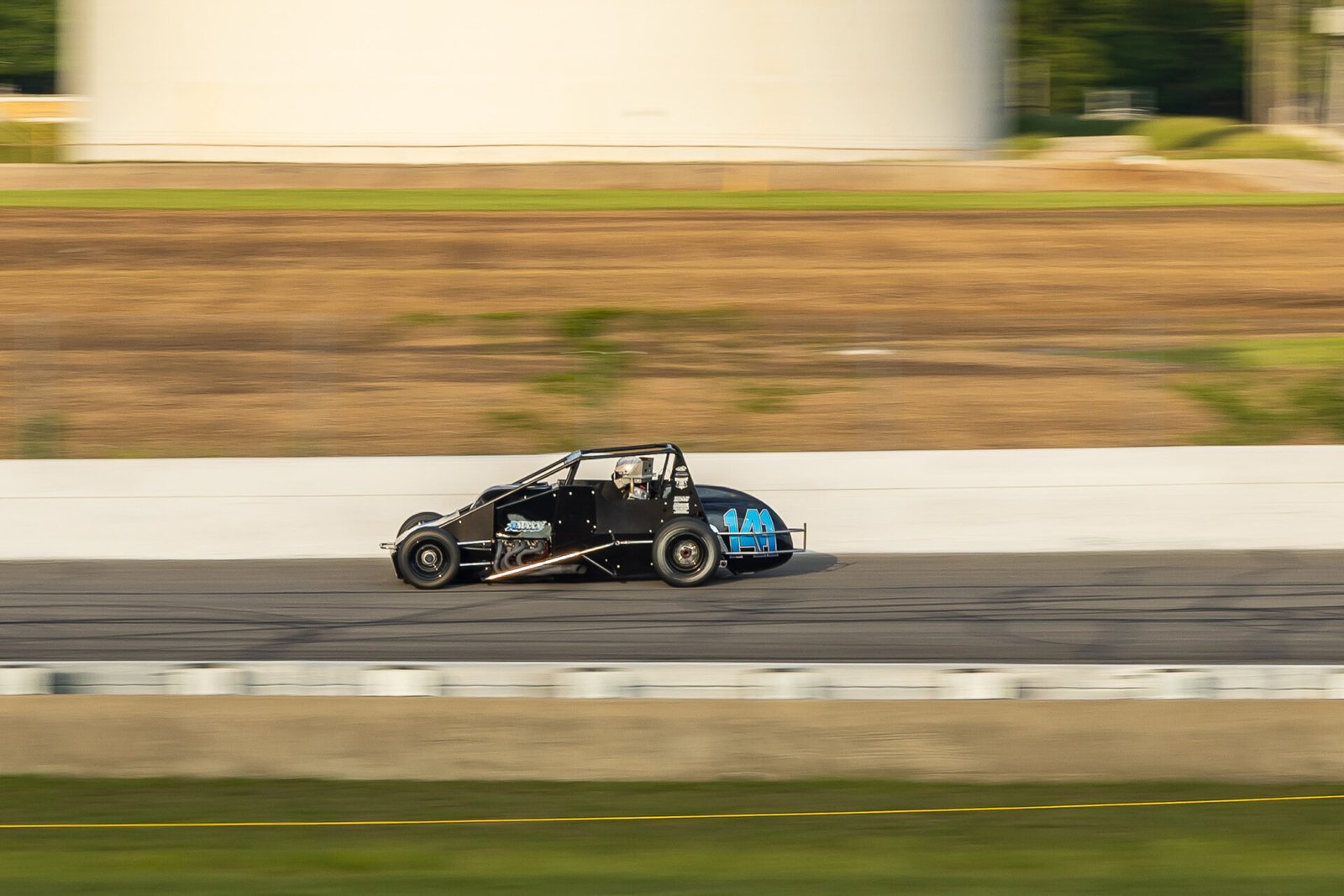 Kyle Ogara At 2025 Hoosier 100 At Indianapolis Raceway Park