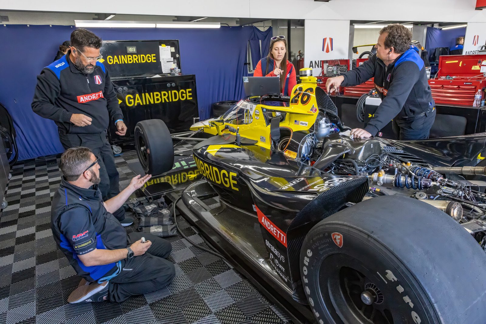 Nick Allen Discusses Final Changes With Colton Herta Team