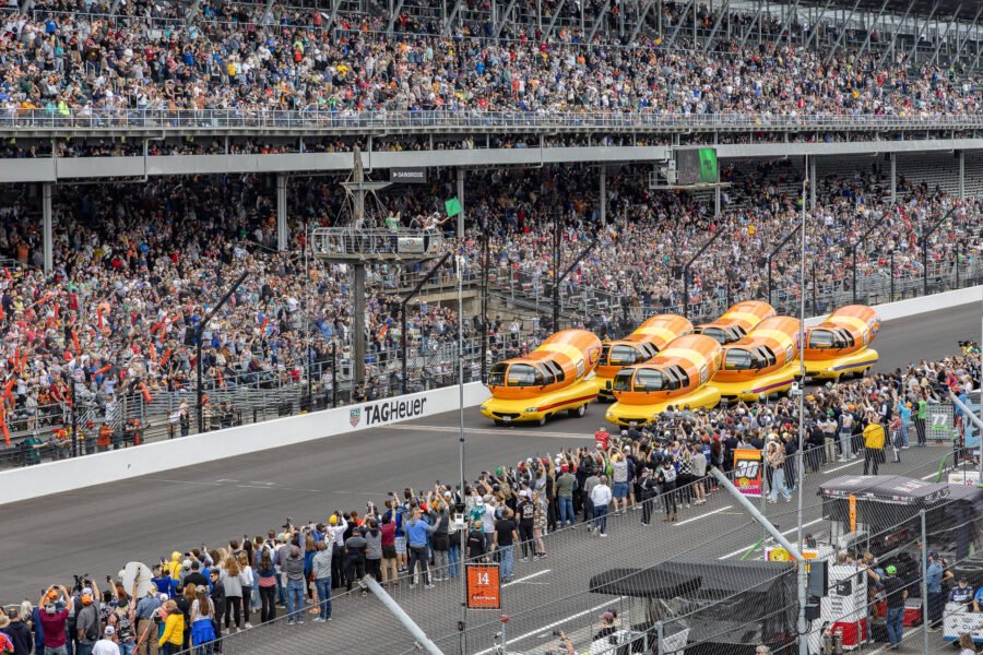 Oscar Mayer Wienermobiles Take Green Flag In First Weenie 500 At Indianapolis 2025