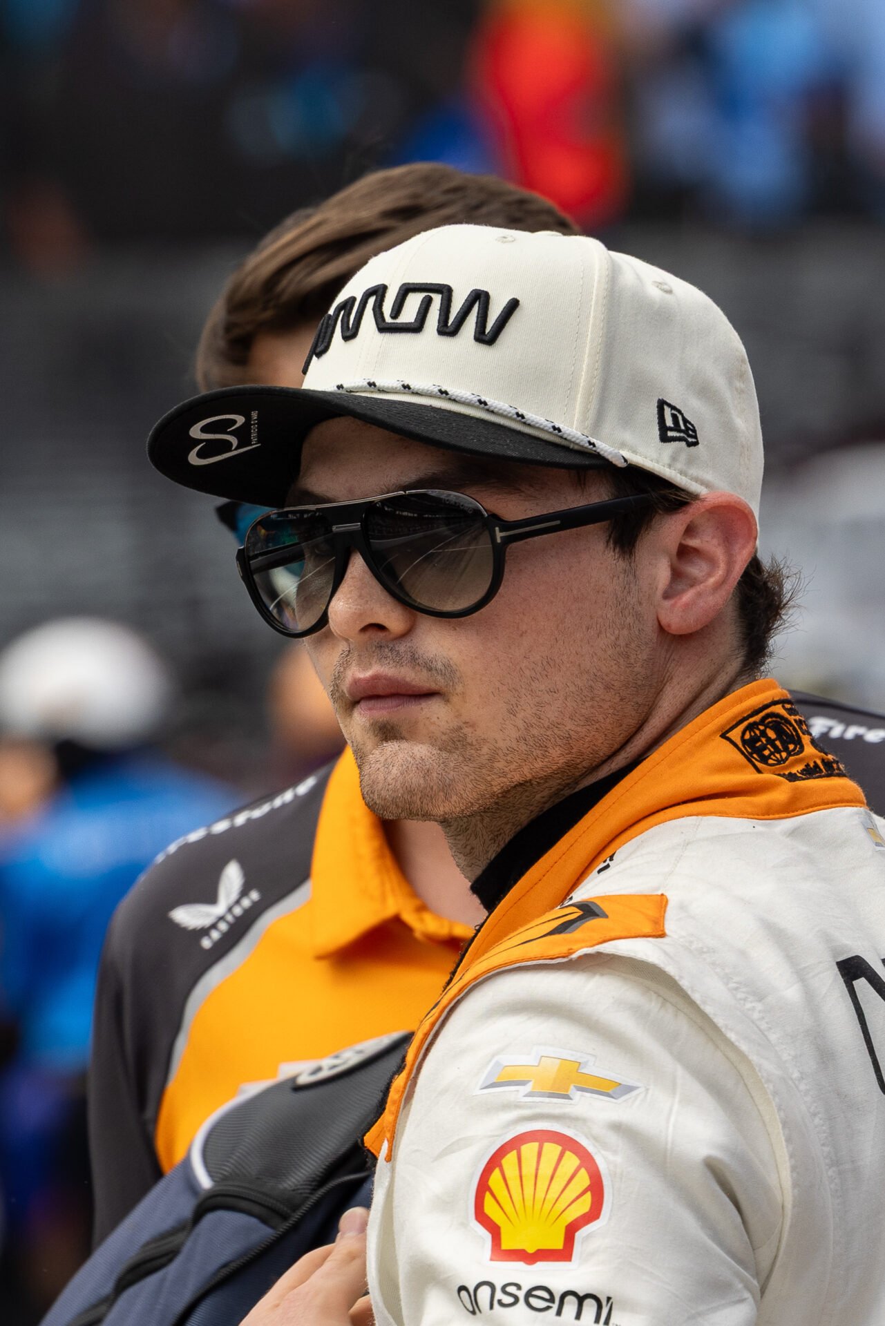 Pato Oward At Pit Stop Contest At Indianapolis 2025
