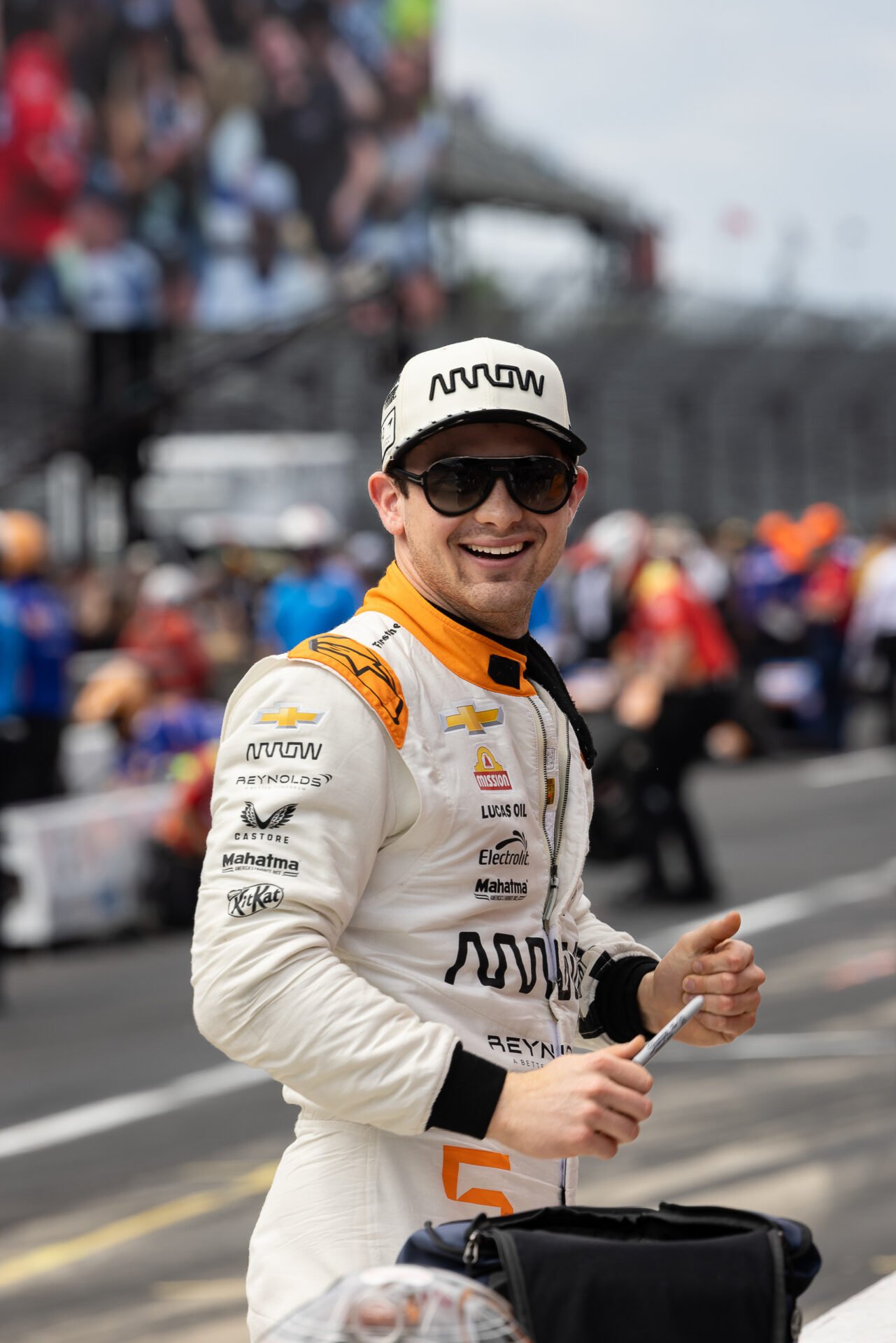 Pato Oward Has A Laugh At Pit Stop Contest At Indianapolis 2025