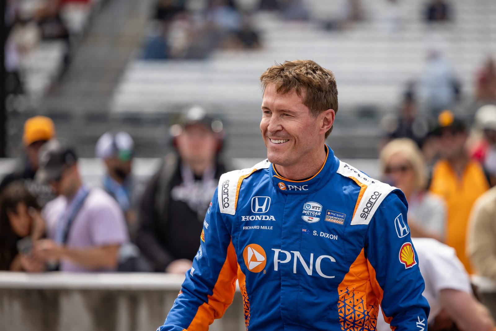 Scott Dixon Enjoys Pit Stop Contest At Indianapolis 2025