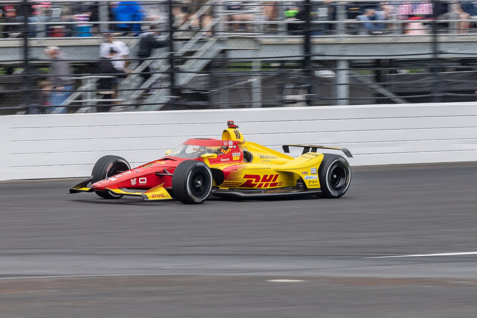 Alex Palou Exits Turn 4 At 2025 Indy 500