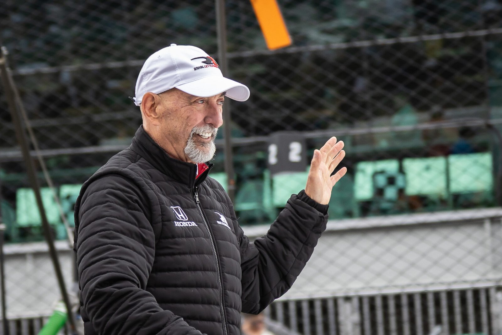 Bobby Rahal Waves To Crowd