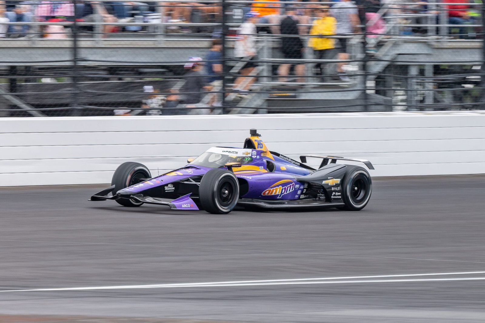 Conor Daly Exits Turn 4 At 2025 Indy 500