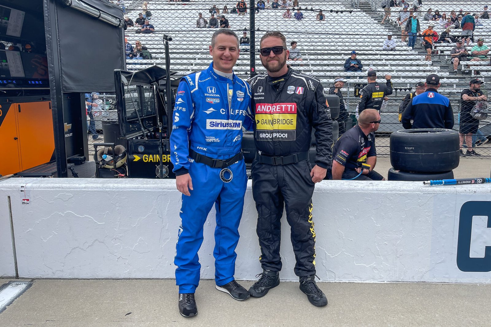 Danny Klotz And Nick Allen Before Indy 500 2025