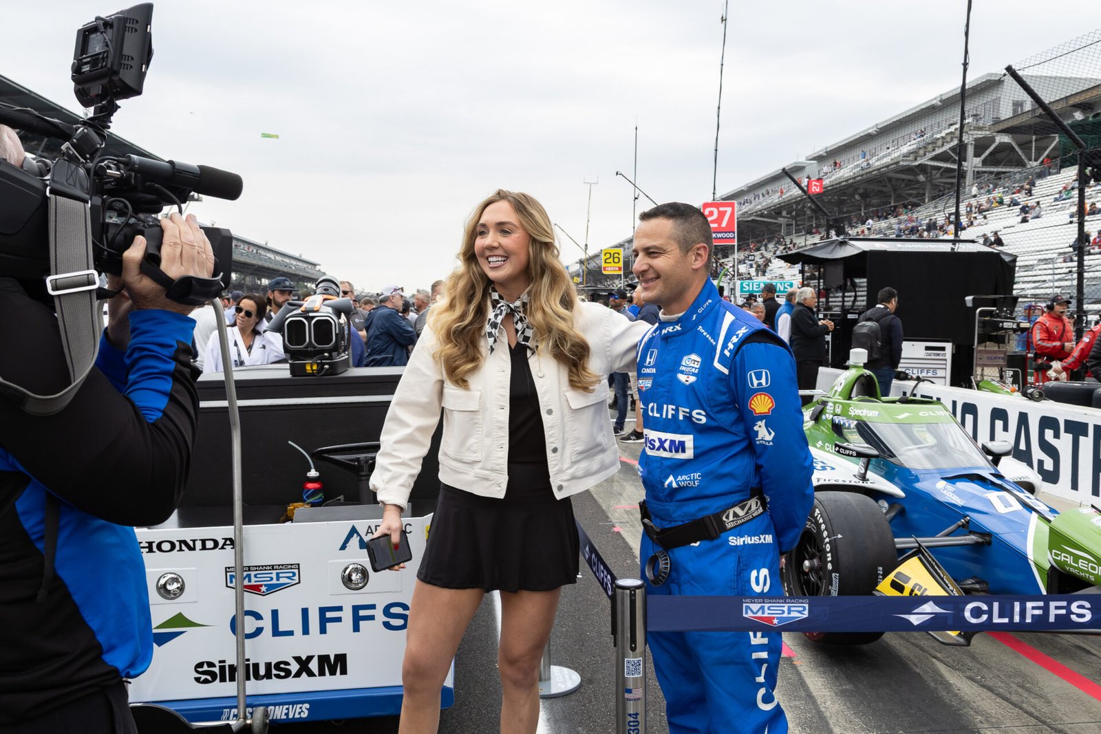 Danny Klotz Interviewed By Kit Hanley At Indy 500 2025