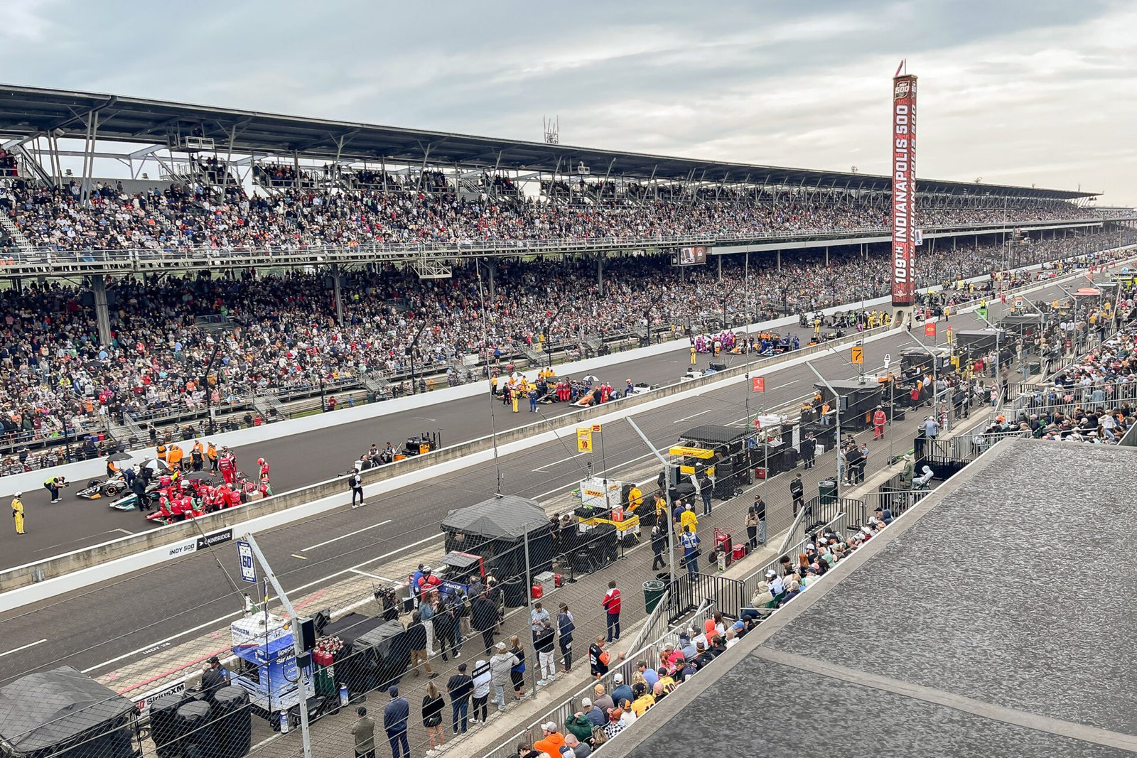 Front Of Grid For 2025 Indy 500