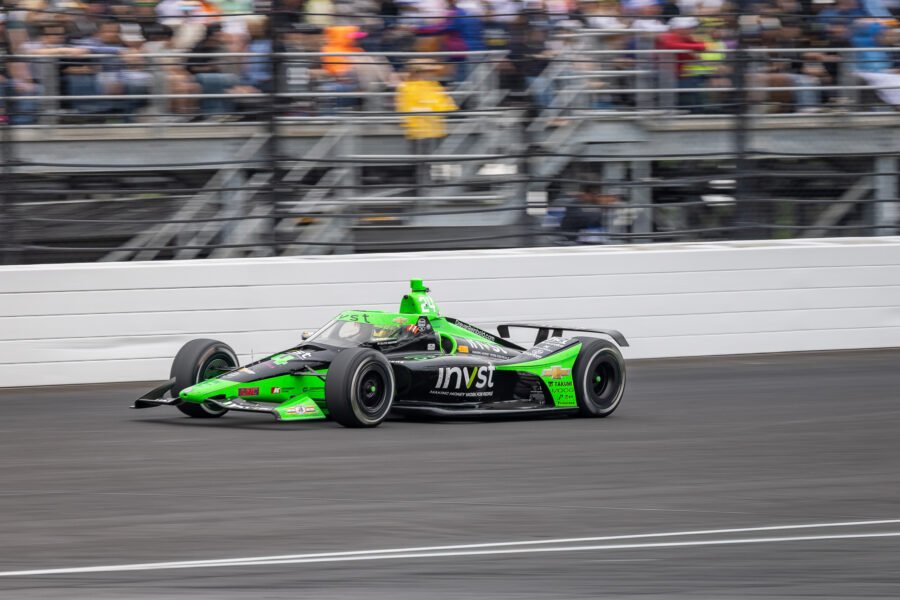 Jack Harvey Exits Turn 4 At 2025 Indy 500