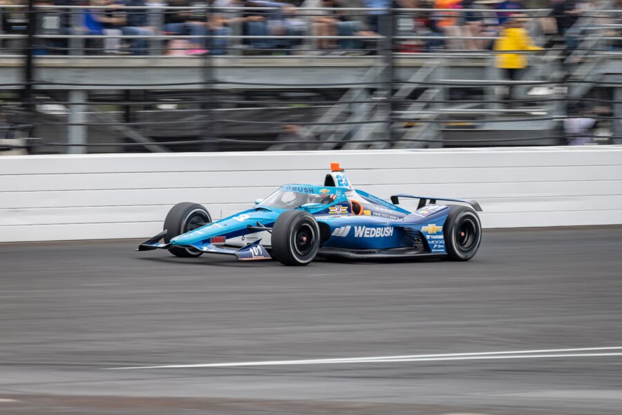 Ryan Hunter Reay Exits Turn 4 At 2025 Indy 500
