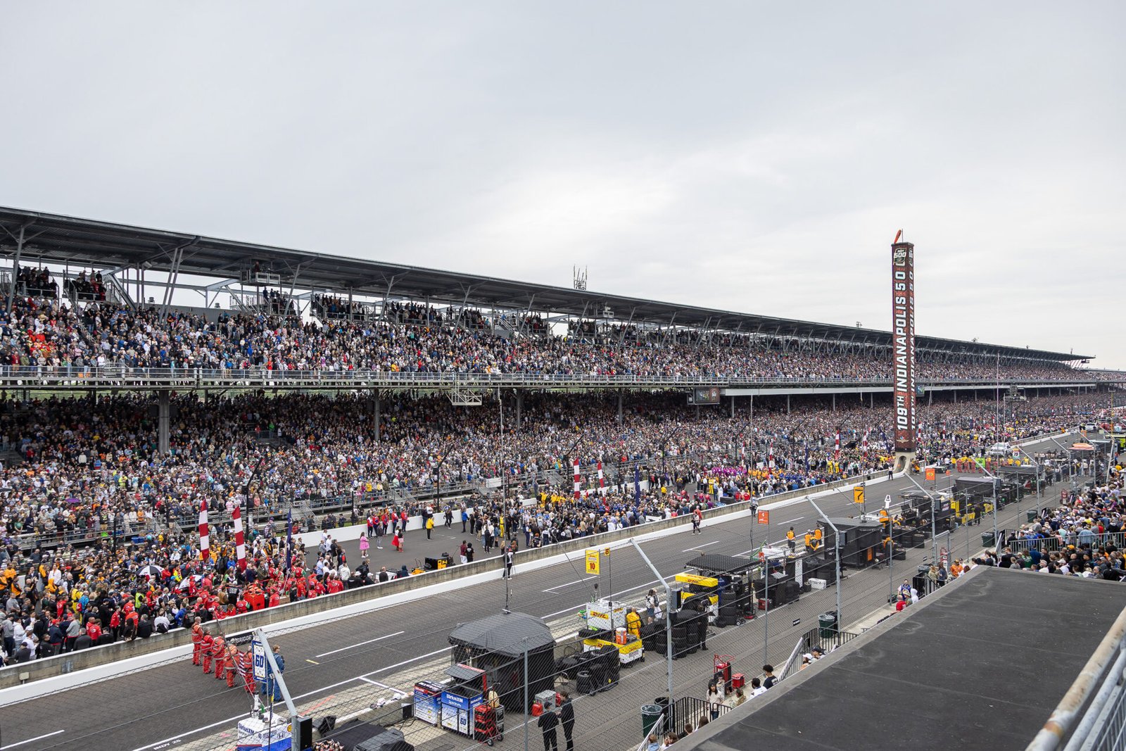 View Of Grid Prior To 2025 Indy 500