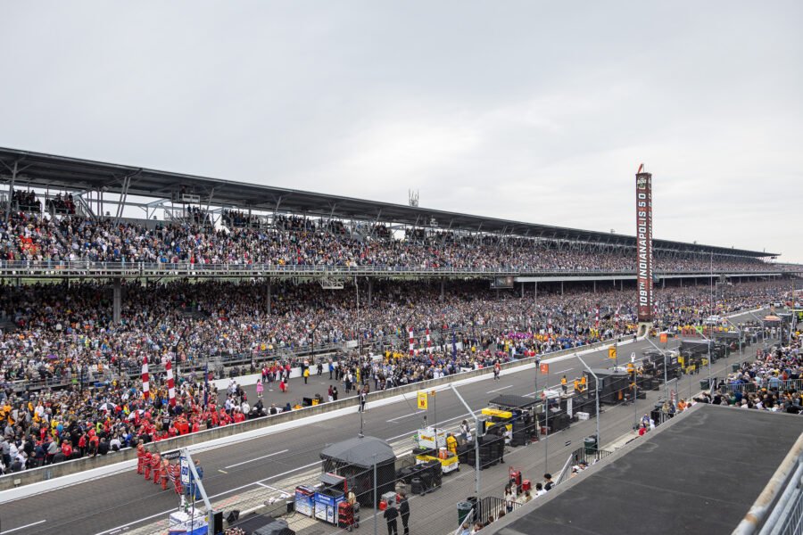 View Of Grid Prior To 2025 Indy 500