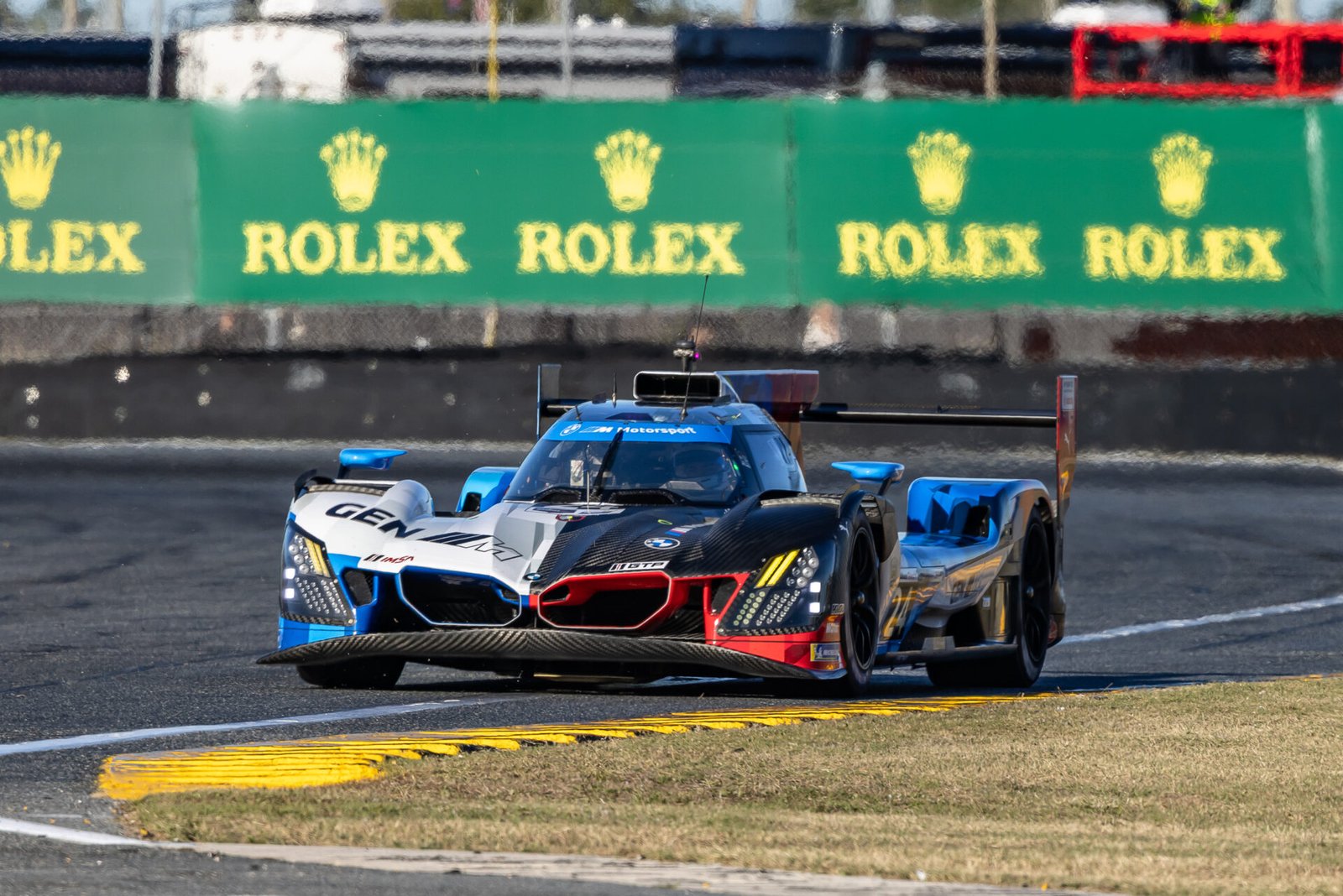24 M Team Wrt Bmw Exiting International Horseshoe At Daytona International Speedway 2026