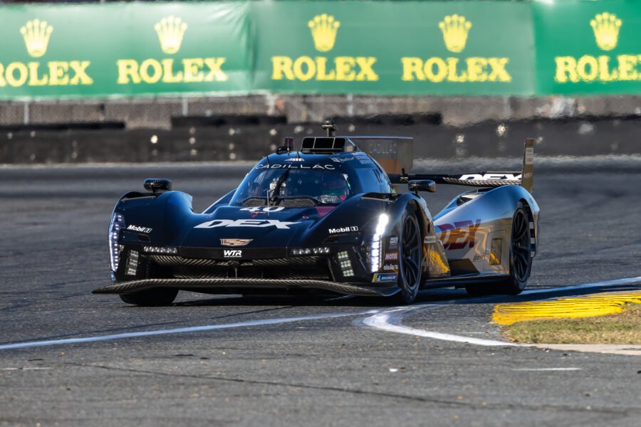 40 Wayne Taylor Racing Cadillac Exiting International Horseshoe At Daytona International Speedway 2026