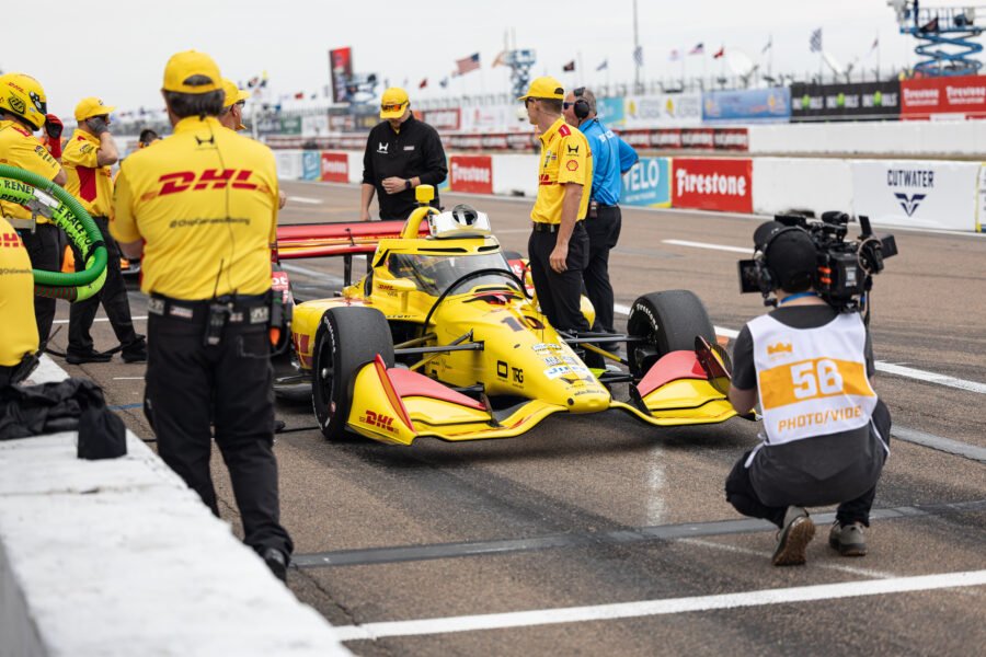 Alex Palou Waits In Pits At St Pete