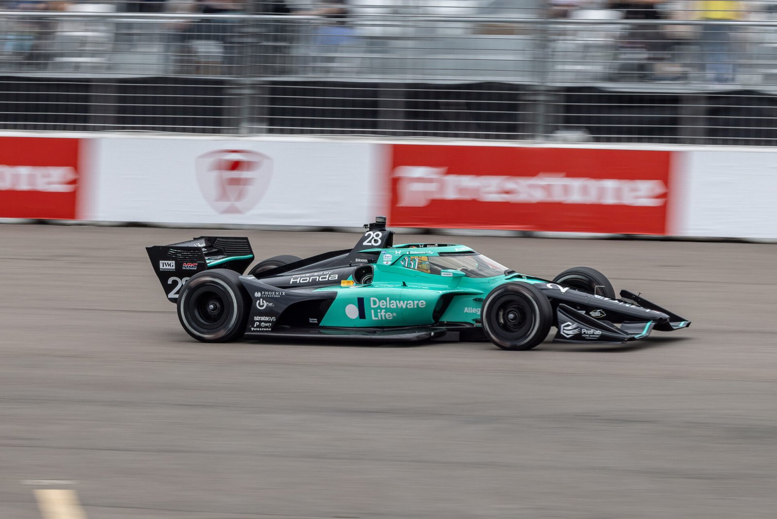 Marcus Ericsson Exits Turn 1 At St Pete
