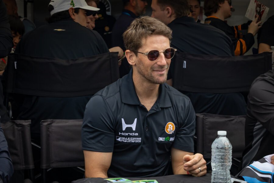 Romain Grosjean At Autograph Session In St Pete
