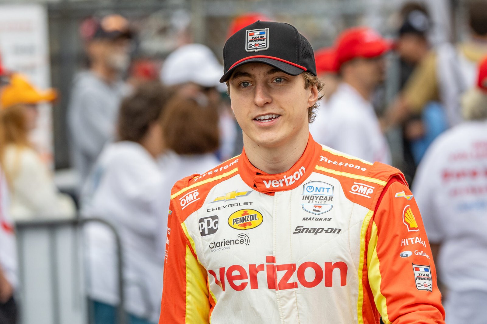 David Malukas Heading Toward Pit Lane At St Pete