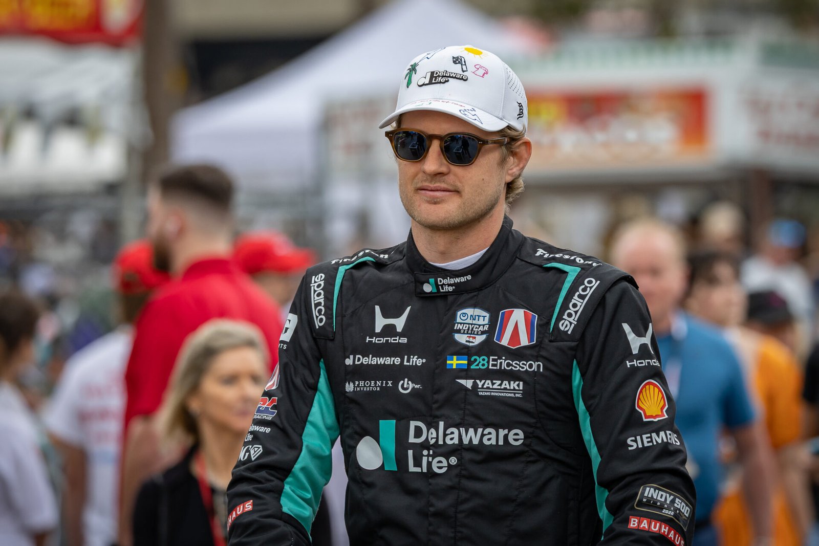 Marcus Ericsson Heads To Pit Lane At St Pete