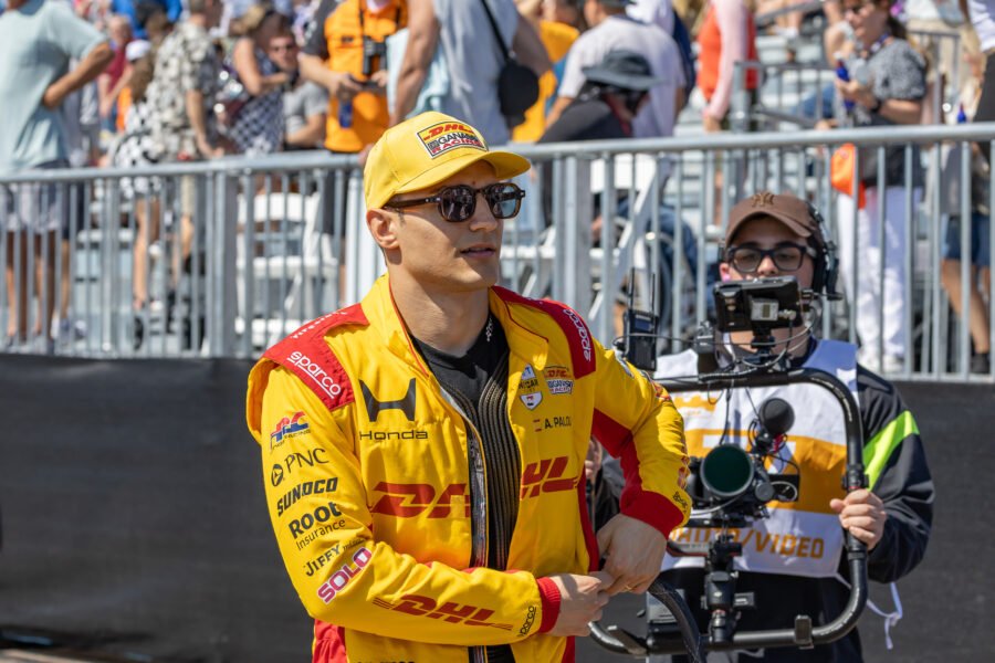 Alex Palou Heads To His Car At St Pete